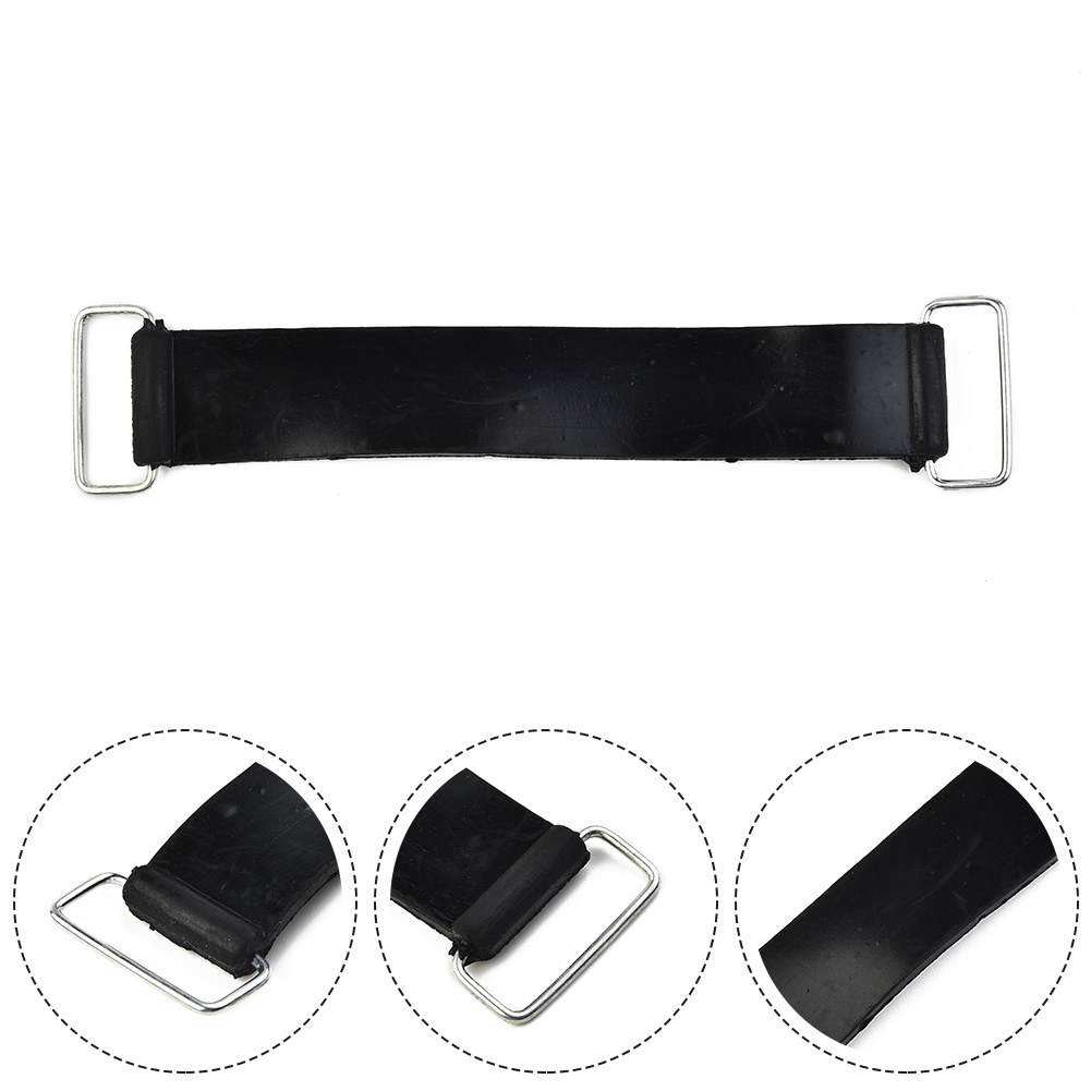 Sangle de fixation universelle en caoutchouc pour batterie de moto, 1 pièce, 18cm à 23cm, pour Scooters, accessoires de vélos à quatre roues