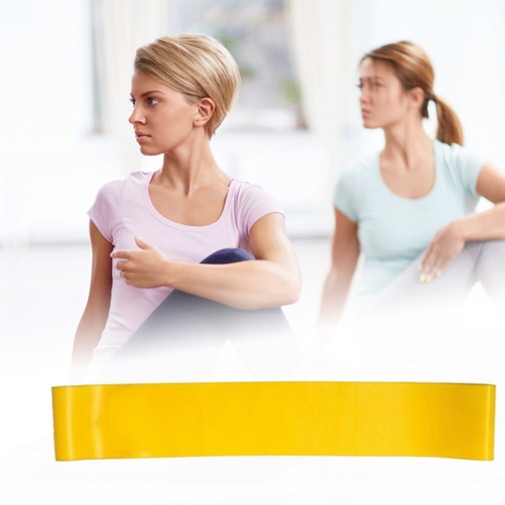 No Printed Latex Pull Ring Resistance Band Pull Ring Fitness Exercise Suit Yoga Belt Pull Band Stretch Resistance Ring