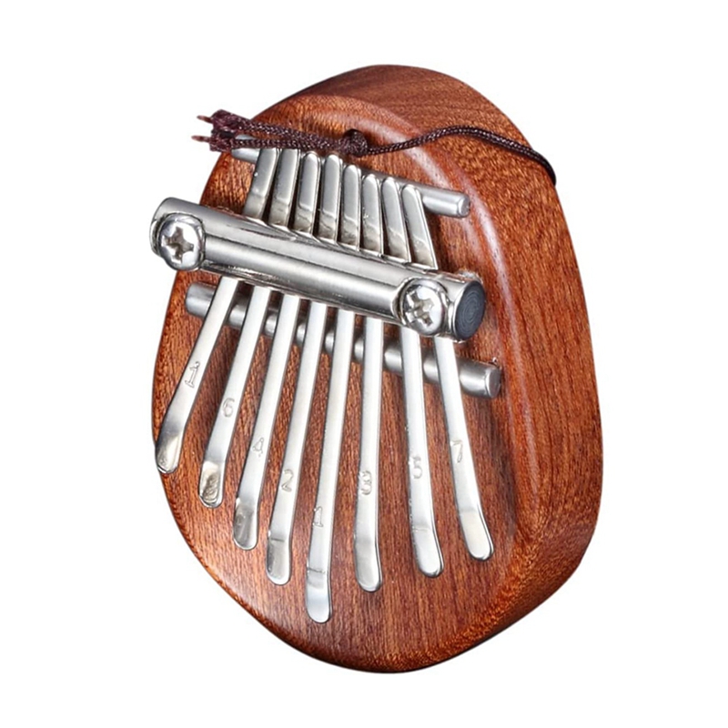 8 Key Kalimba Mini Thumb Piano Kalimba Beginner Portable Instrument: Default Title