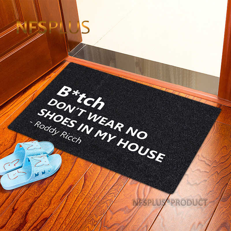Tapete deocorativo para porta frontal, tapete para casa, exterior, interno, preto, de fibra de poliéster, antiderrapante, tapete para chão, sapatos tapetes