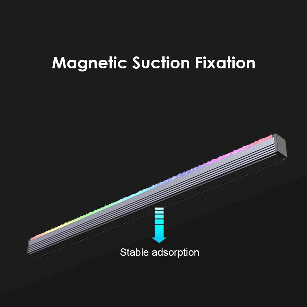 PC Case LED Light Bar Diamond ARGB Addressable RGB PC Chassis Decorative Lamp Office Caring Computer Supplies