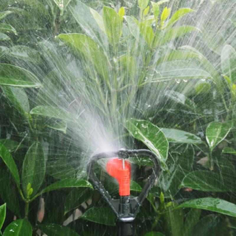 Water Sproeier 360 Graden Auto Rotatie Injector Nozzle Sprinkler Hoofd Roterende Irrigatiesysteem Tuin