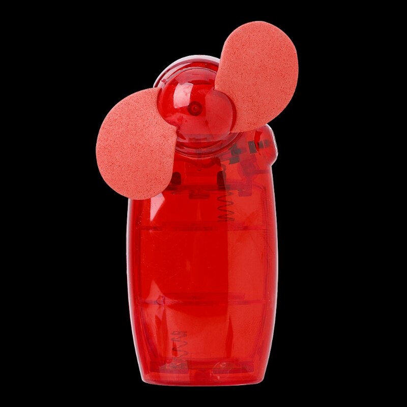 Portabel mini fickfläkt cool air handhållen batteri rese fläkt kylare