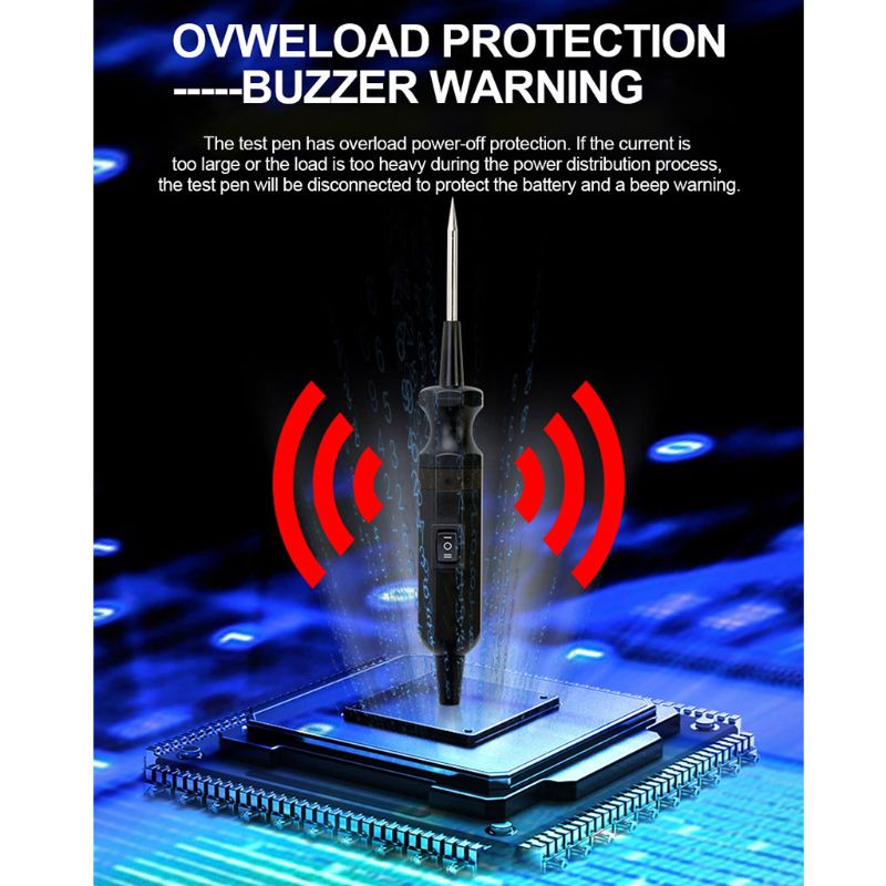 Car Circuit Tester Power Probe Automotive Diagnostic Tool DC 12V 24V Electrical Current Voltage Integrated Power Scanner