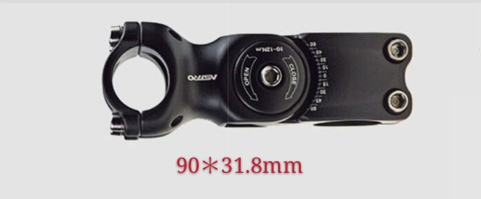 Powiększenie wspornik rowerowy pion 25.4mm H1411C zwiększ wysokość regulowana kierownica roweru górskiego pion 25.4mm przechodzić-kraj rower część: 90-31.8mm