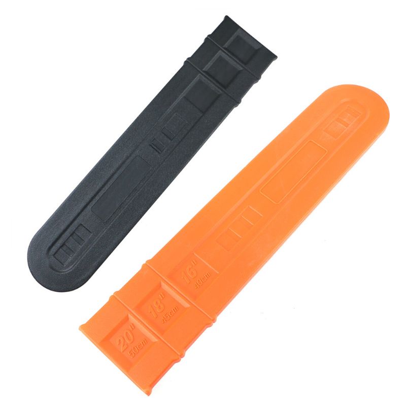 12/16/20/24in Chainsaw Bar Protective Cover Scabbard Protector Universal Guide Y5JA