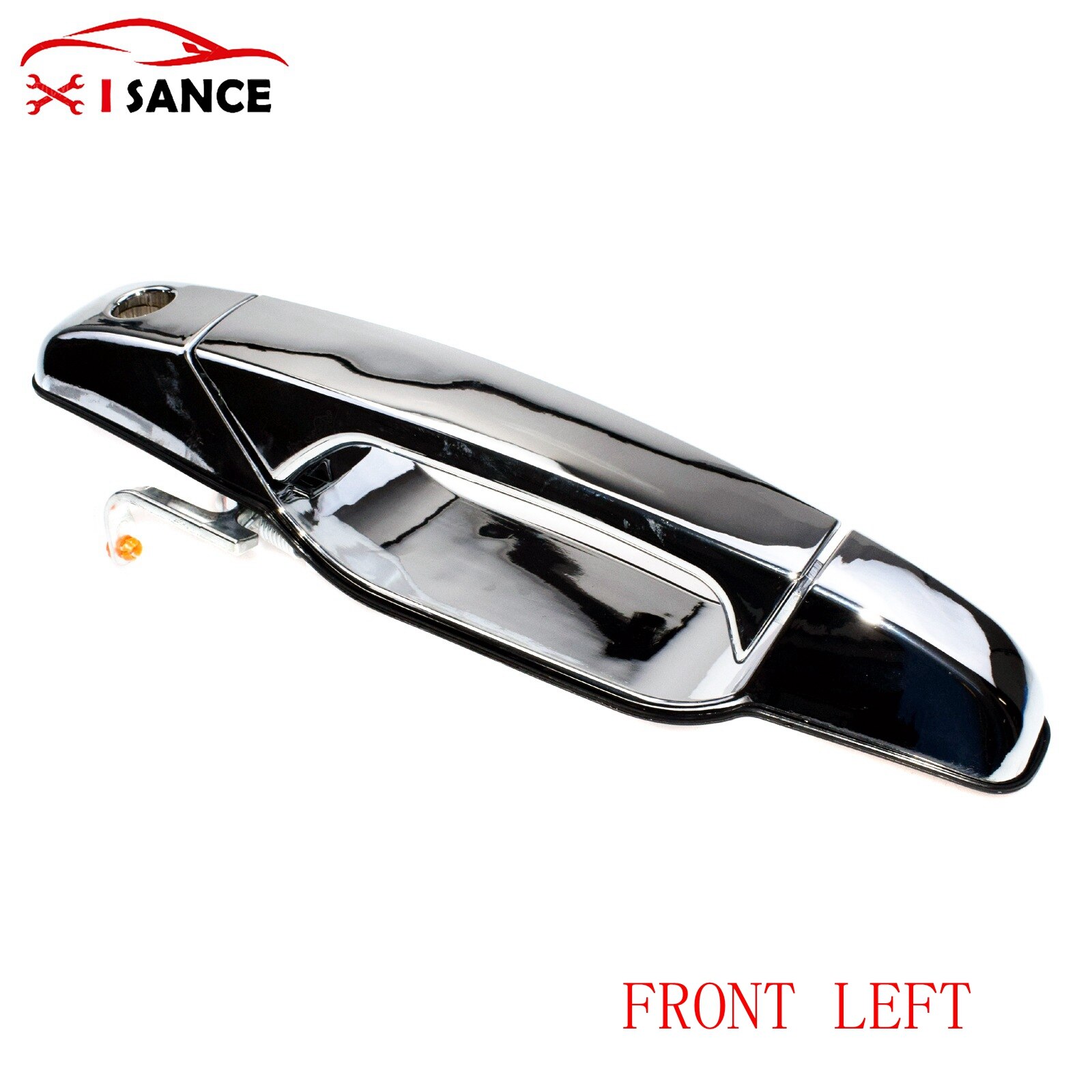 Chrome Outside Exterior Door Handle Front Rear Left Right For Chevy Tahoe Yukon Gmc Cadillac 15915147,15915148,15915619,15915620: FRONT LEFT