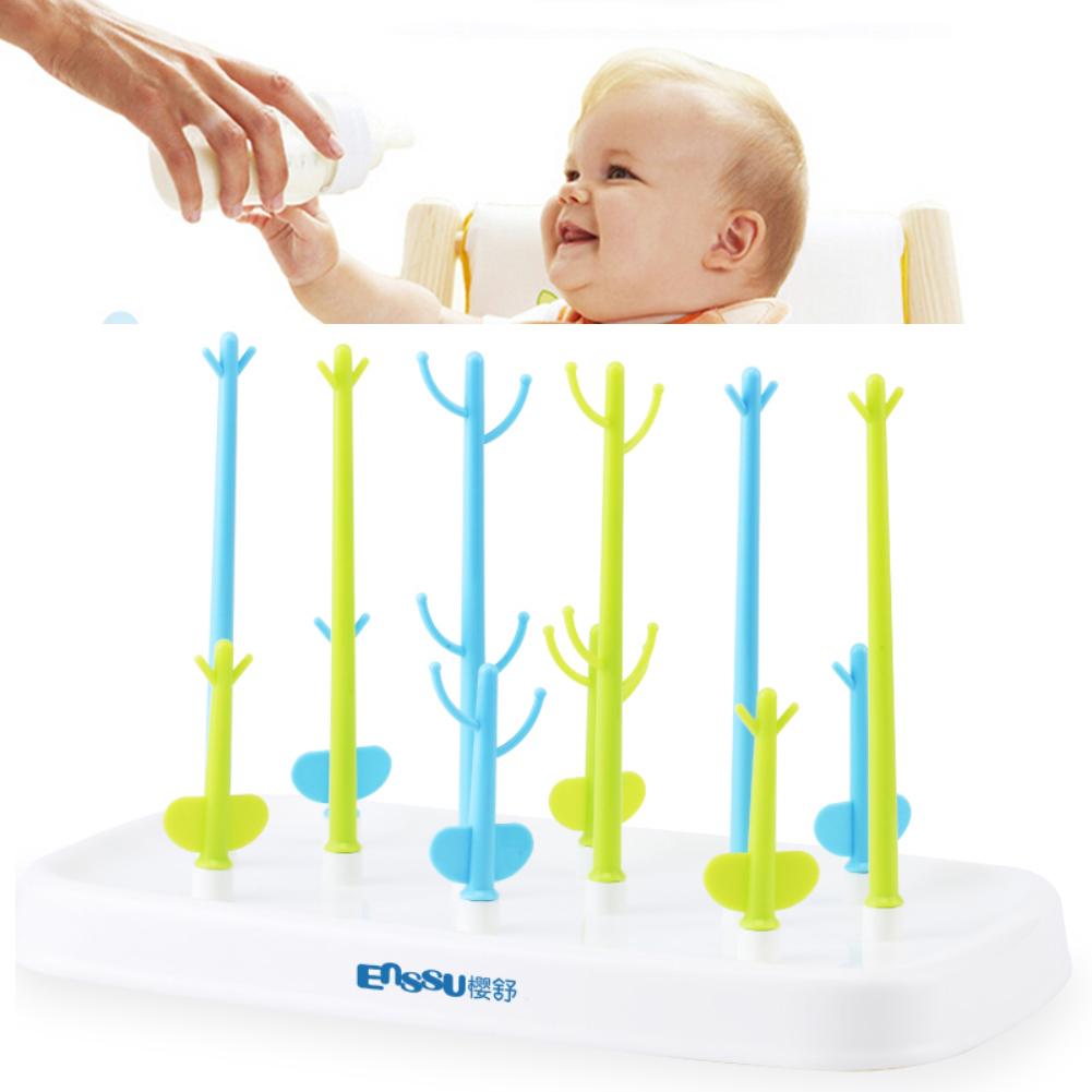 Enssu Baby Fles Droogrek Babyvoeding Flessen Cleaning Droogrek Opslag Tepel Plank Babyfopspeen Voeden Bekerhouder