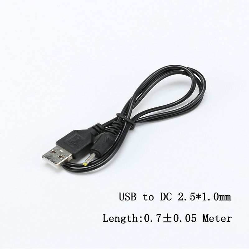 Puerto USB a DC 5,5x2,1mm, conector Mini USB hembra, Micro USB 2,5x1mm 2,0 3,5x1,35mm, conectores de Cable de alimentación DC Barrel Jack: Marfíl