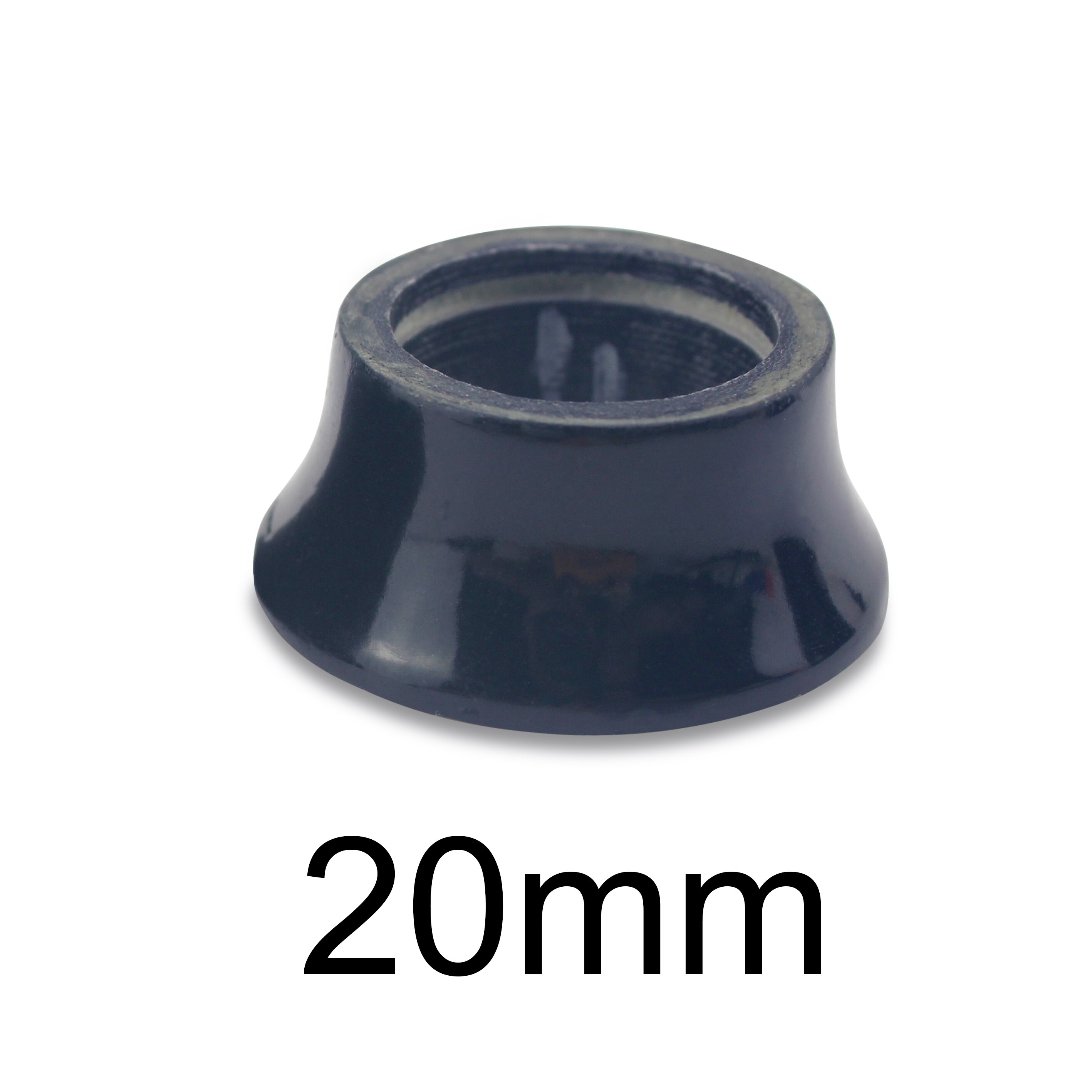 Casques de vélo rondelle conique pas de Logo UD finition pleine Fiber de carbone casque bouchon supérieur 10/15/20/30/40mm espaceur de vélo: 20mm glossy