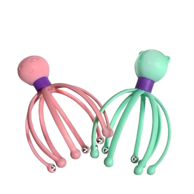 głowa oskalpować masażysta grzebień szyja masaż wałek ośmiornica pazury magnetyczny piłka zrelaksować się spa włosy opieka dla włosy wzrost naprężenie ulga odpoczynek