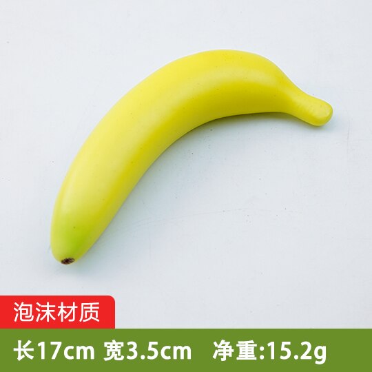 Festliche Partei Liefert Künstliche Dekorationen Obst Kunststoff Simulation Banana Modell Dekoration Requisiten: Deep Pink