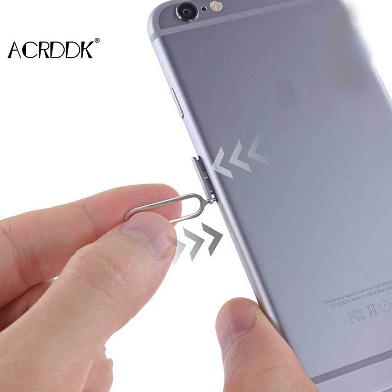 10Pcs Slim Sim Kaart Lade Pin Eject Removal Tool Naald Opener Ejector Voor Meest Smartphone Voor Iphone 12 Samsung xiaomi Huawei