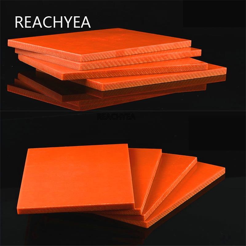 3/5/8/10mm Bakelite Sheet Bakelite Plate Board Electrostatic Prevention Insulated Panels for DIY 100x150mm 200x250mm 300x300mm