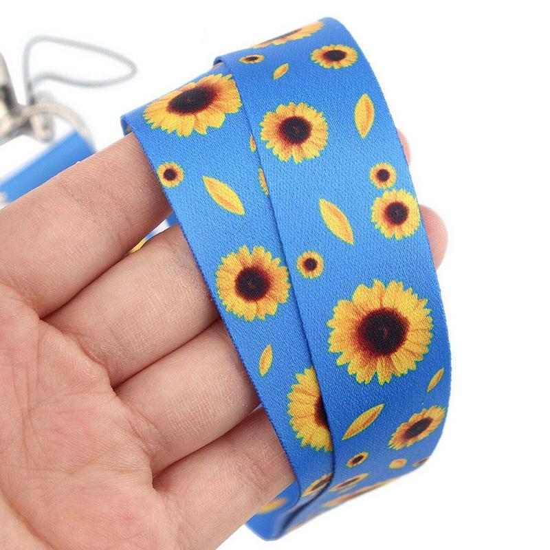 Sunflower Lanyard Waiver Card ID Card Lanyard Sunflower Waiver Card ID Card Lanyard Lanyard P8L9