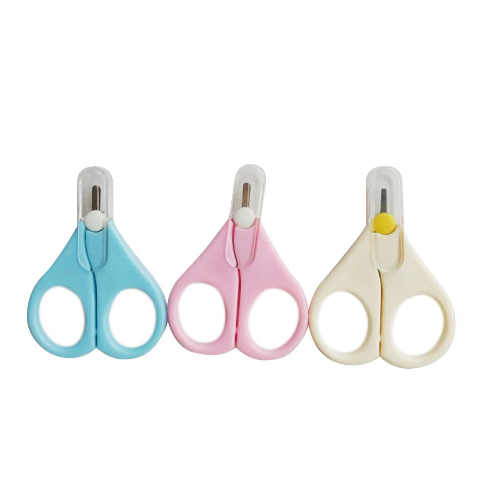 1PC Kids Baby Safety Manicure Nail Cutter Clippers Scissors Lovely Mini Clipper Trimmer Baby Nail Care Random Color