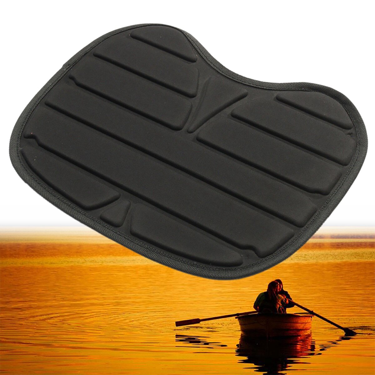 Kayak canoa cojín suavemente relleno cojín pesca descenso de ríos alfombrilla de barco