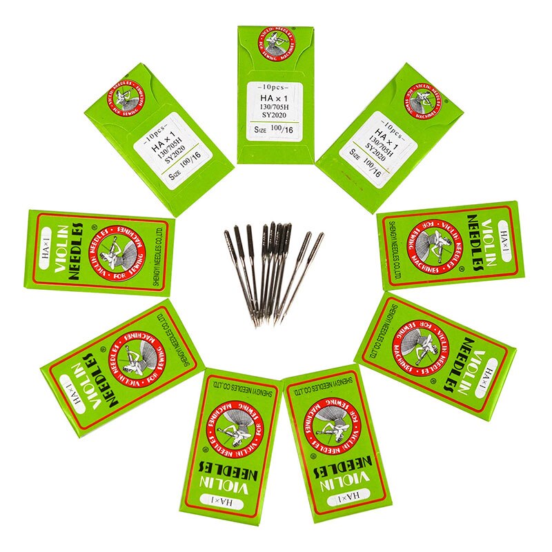 10pcs Sewing Machine Needles 14/16/18 Steel Needle for Singer Durable Household Stitching High-grade Sewing Tools Accessories G