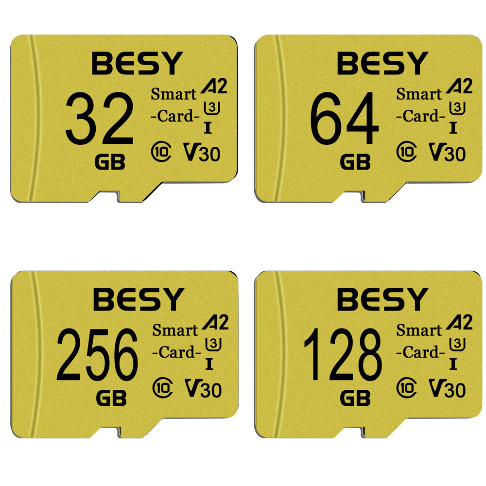 32GB/64GB/128GB/256GB Micro Memory SD TF Card UHS-I High Speed Card for Smartphone, Tablet, Action Camera