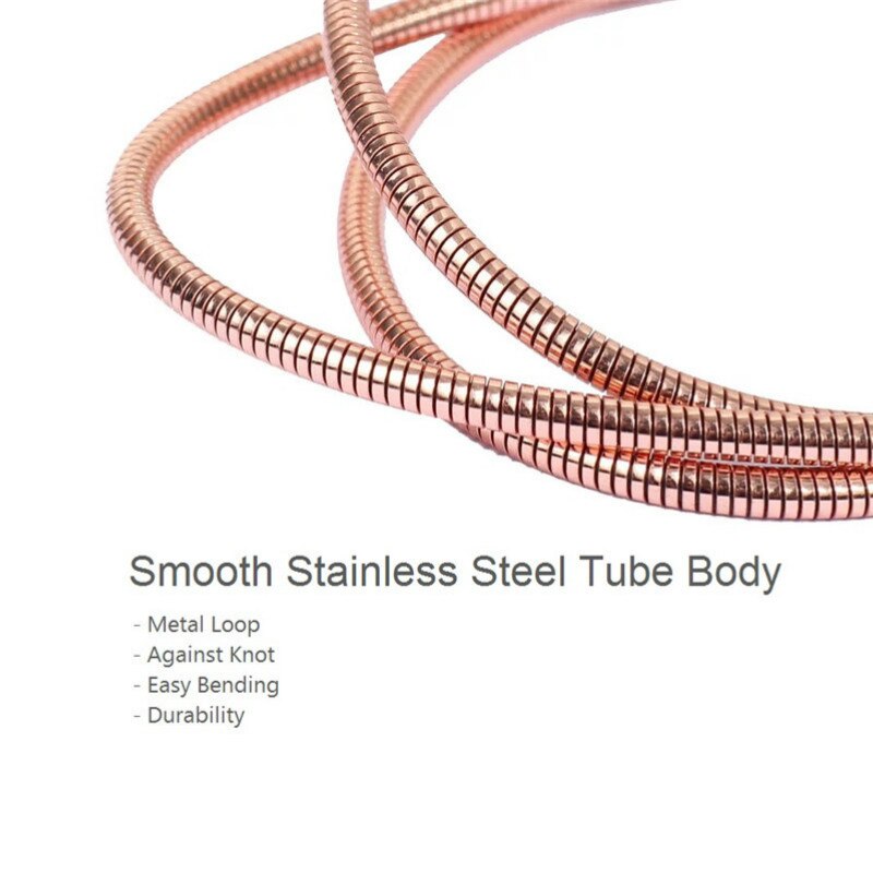 Nohon metalen veer micro usb-kabel voor samsung  s4 s5 s6 s7 j7 roestvrijstalen snellaadkabel android-oplader datasynchronisatiekabel