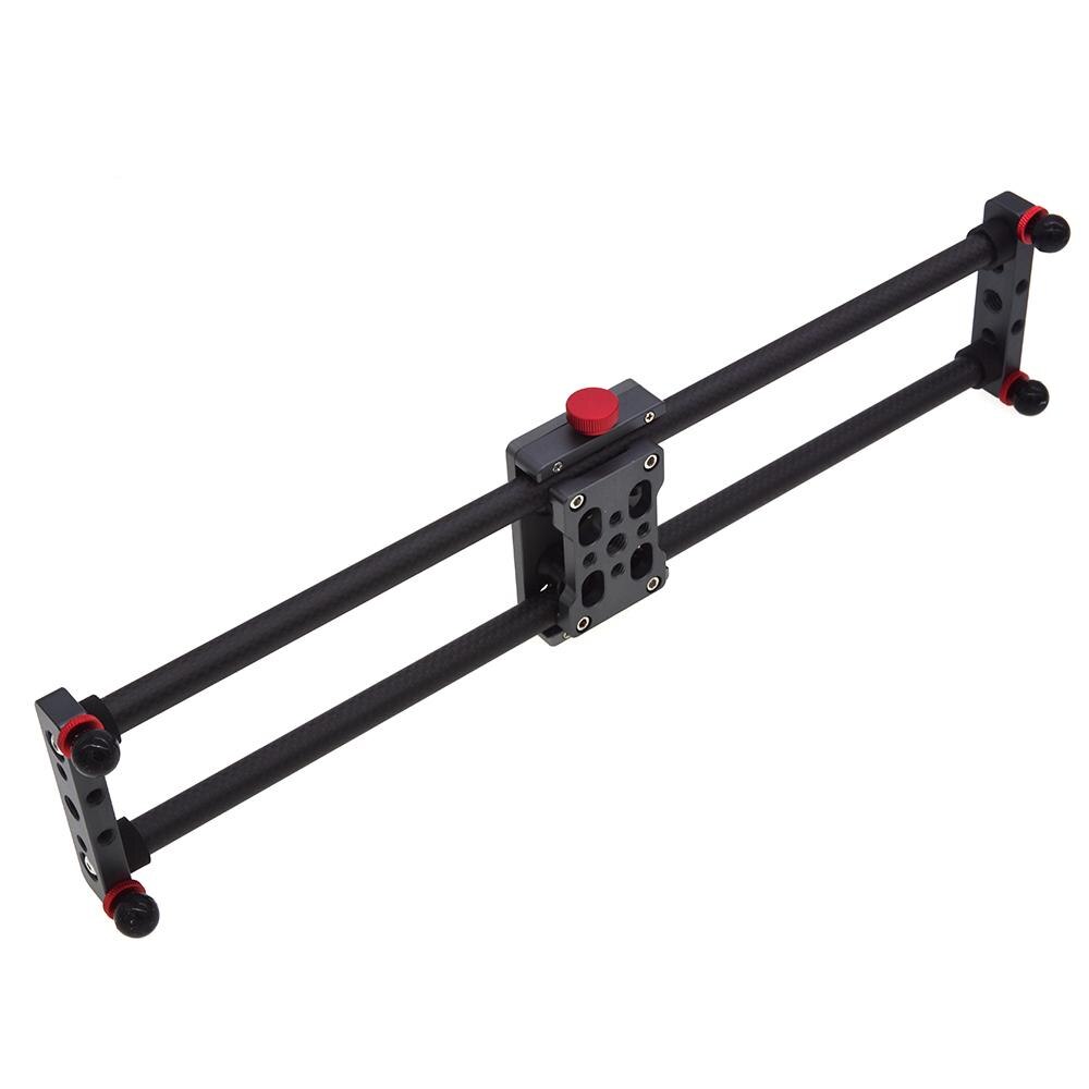 Carbon Fiber Mini Slider Rail Desktop Lager-Type Stabilisator Universele Statief Voor Samrtphone Camera