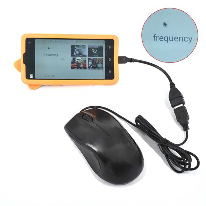 Universal 5 pin han micro usb 2.0 to hun host otg konverter adapter kabel til samsung galaxy  s3 i9300 note til htc