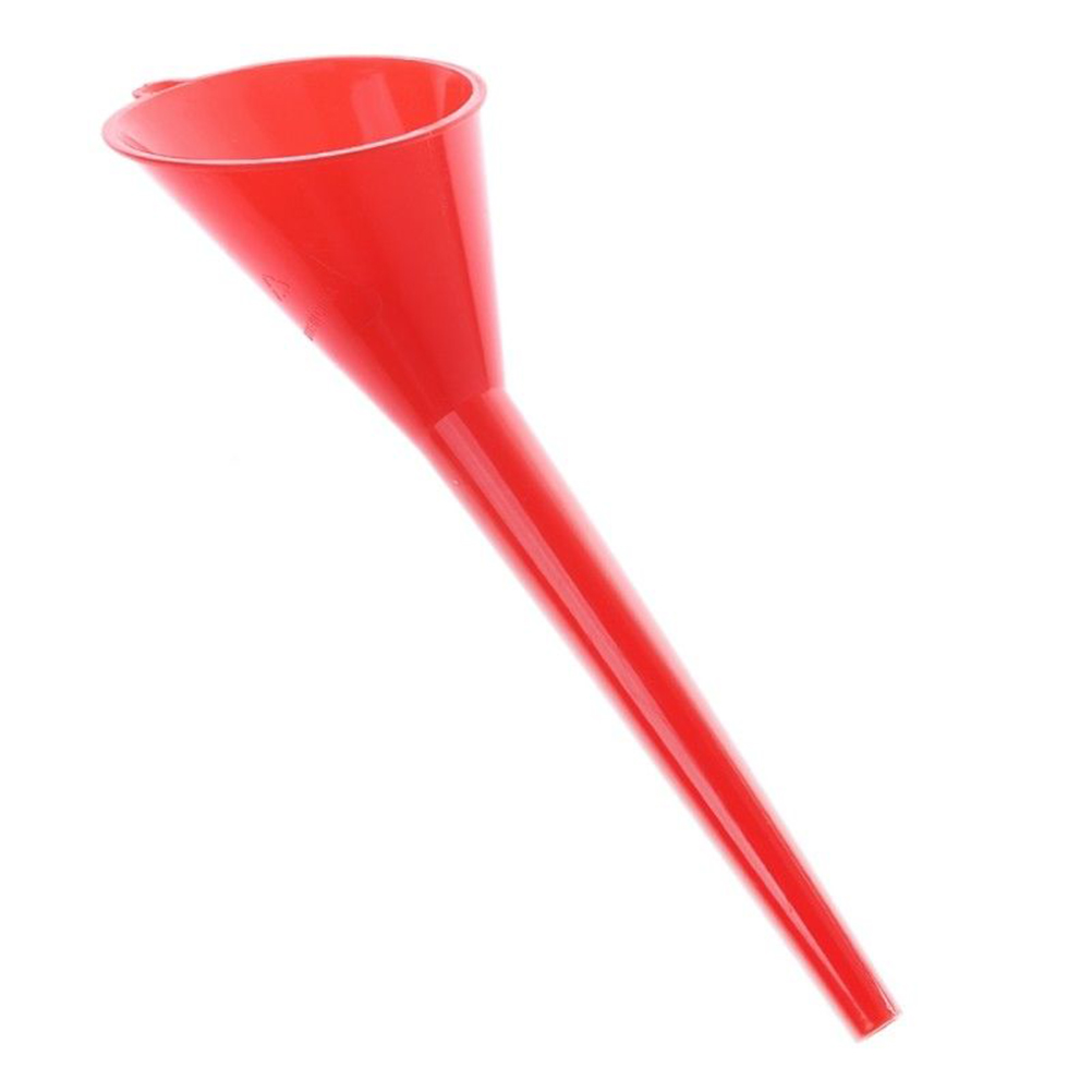 Embudo de vástago largo para coche, herramientas de llenado de combustible y aceite de gasolina, embudo de plástico antisalpicaduras, herramientas de repostaje de motocicleta, accesorios para automóviles