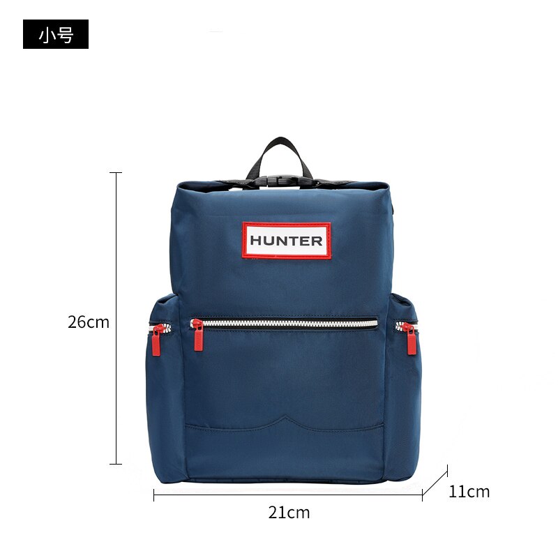 hunter Unisex Waterproof Dwaterproof Nylon Outdoor Travel Backpack Laptop Bags with bag: bluesmall