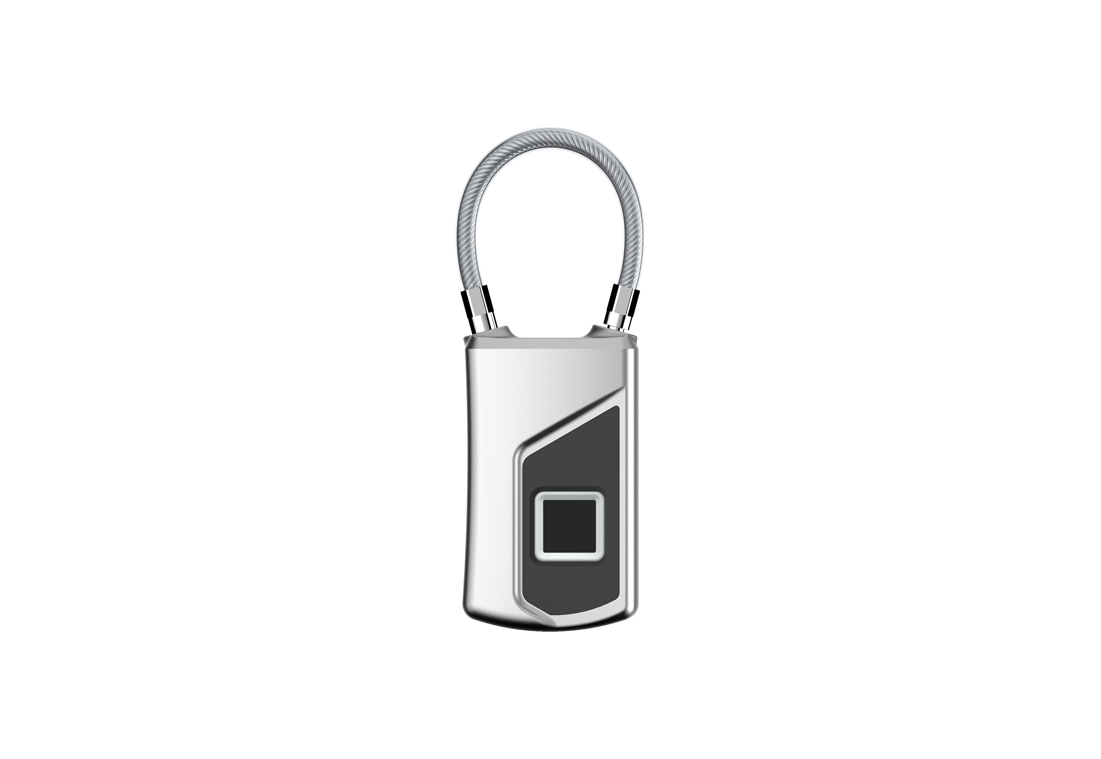 Portable Door Smart Fingerprint Lock IP66 Waterproof Thumbprint 0.5s Quick Unlock Bag Drawer Suitcase: Black 1