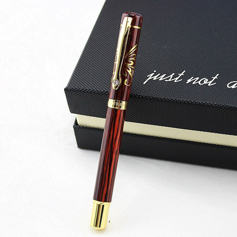 Diamond Fountain Pen Ink Pens Luxury Calligraphy Pen Dolma Kalem Office Stationery tinta caneta tinteiro fuliwen fountain pen: S