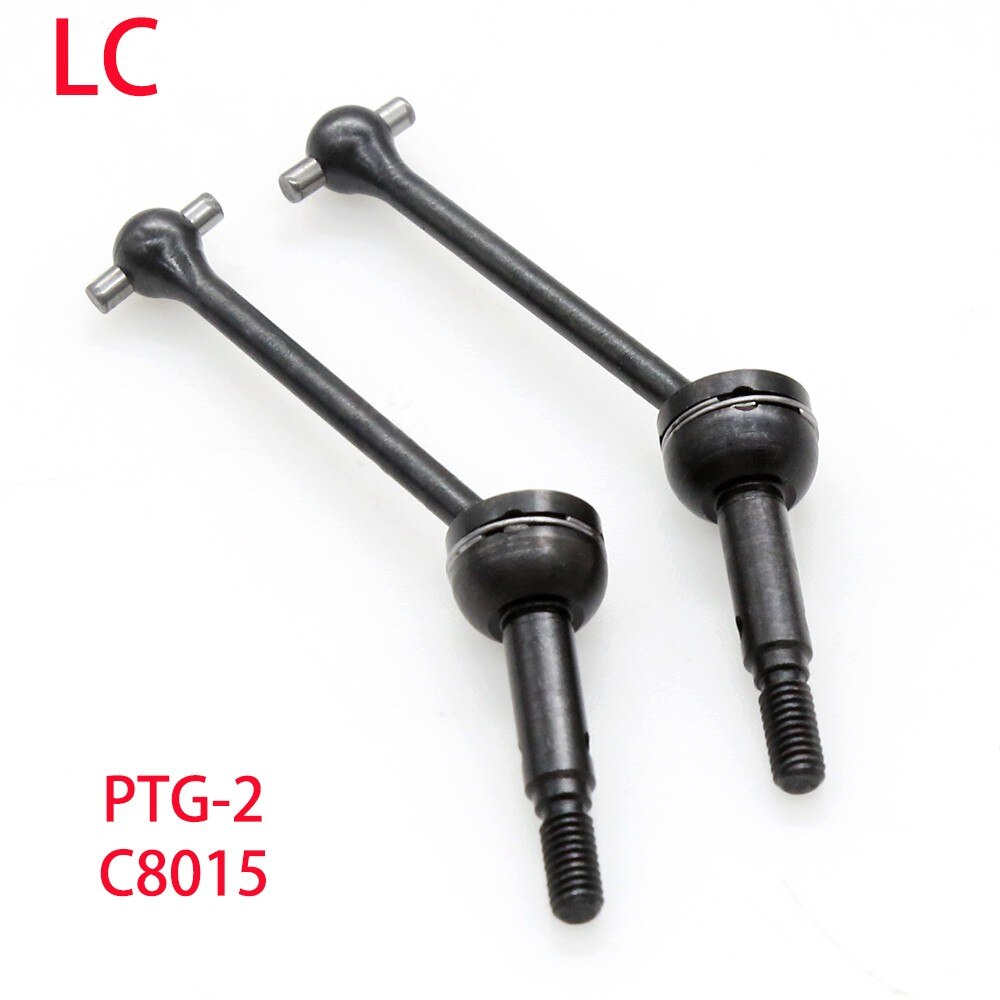 LC Racing PTG-2 Metal Upgrade Parts Swing Arm C base Axle Mount Steering Cup CVD For 1/10 RC Rally Car: front CVD