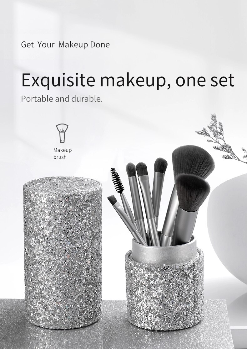 Xinyan øyenskygge makeup børste sett grønn foundation blending eyeliner øyenvippe øye oem skjønnhetsverktøy sett de brochas maquillaje