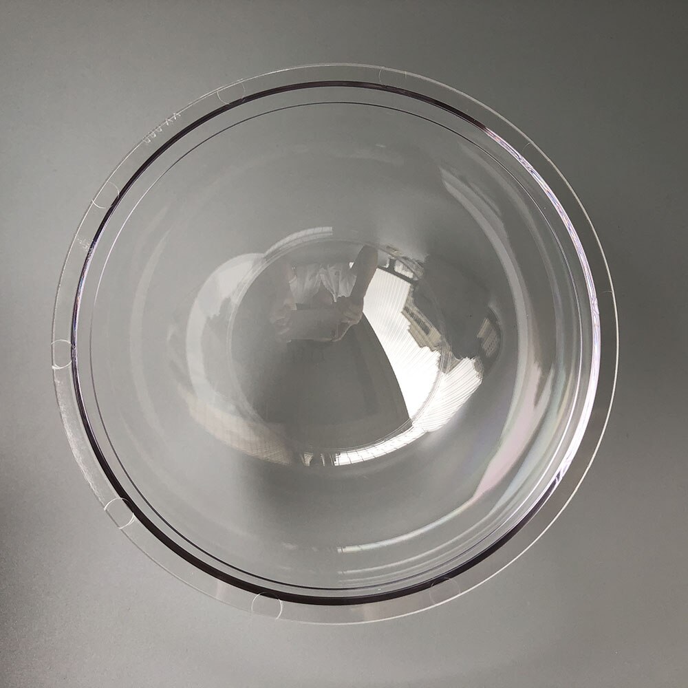 162x85.5mm Indoor Outdoor CCTV Replacement Acrylic Clear Cover Security Camera 6 Inch Dome Protector Housing Transparent Case