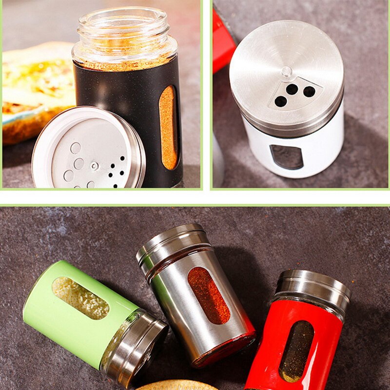 Mini Seasoning Box Salad Dressing Containers Outdoor Portable Barbecue Spice Jar Kitchen tool