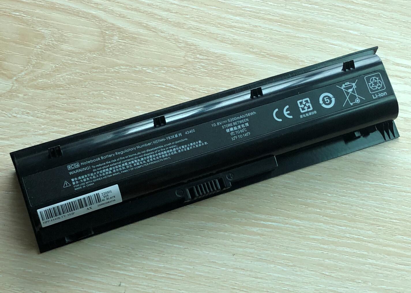 RC06 RC06XL battery for HP ProBook 4340s 668811-541 668811-851 669831-001 H4R53EA HSTNN-UB3K HSTNN-W84C HSTNN-YB3k