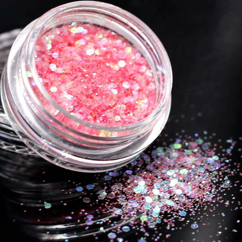 1 stk lyseblå farve neglesten ab farve rhinestone uregelmæssige perler manicure til negle kunst dekorationer krystaller: 10