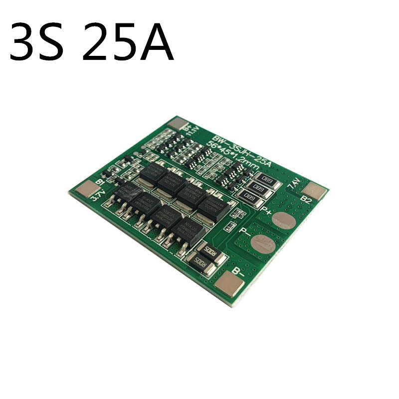BMS 18650 Lipo/Lifepo4/Carte de Protection de Batterie Au Lithium 3.2V 3.7V 3S BMS 1.2A/1.3A 10A 15A 20A 30A 40A 50A 60A 100A: Bleu profond