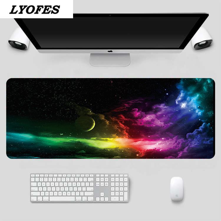 Office Mouse Pad Gamer Mousepad Gaming Large 80x30cm Computer Keyboard Mat for Mouse Deskpad for PC Desk Mats for Mice Carpet L1