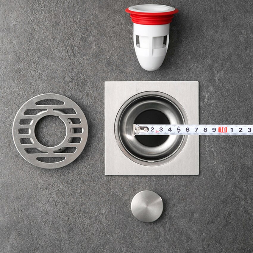 Douche Afvoerputje Terugslagklep, Waterloze Val Seal, Een Manier Aftapkraan Riool Core Drainage Insert Drain Plug