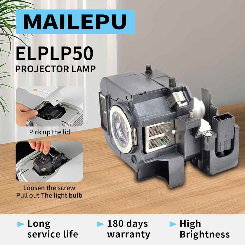 A + Mailepu Vervanging Projector Lamp Projector lamp met behuizing epson ELPLP50 ELPLP54 ELPLP58 ELPLP60 ELPLP67