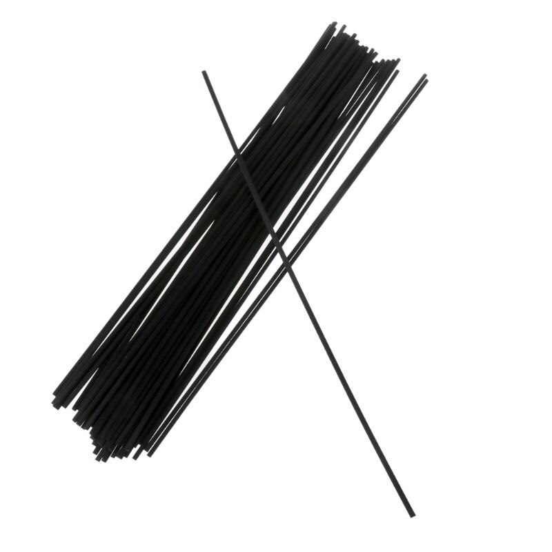 50 stk 30 cmx 3mm fiberpinde diffuser aromaterapi flygtig stang til hjemmet duft diffuser boligindretning  u1je
