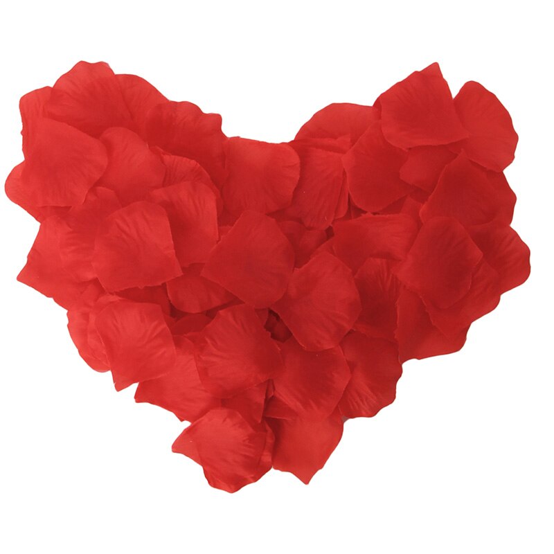 1000Pcs Rose Petals Wedding Party Table Decoreration Floral Vase Flower Confetti: Default Title