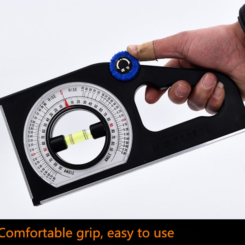 Multifunctionele magnetische hellingmeter, niet-meetinstrument, hellingmeter, universele schuine gradenboog