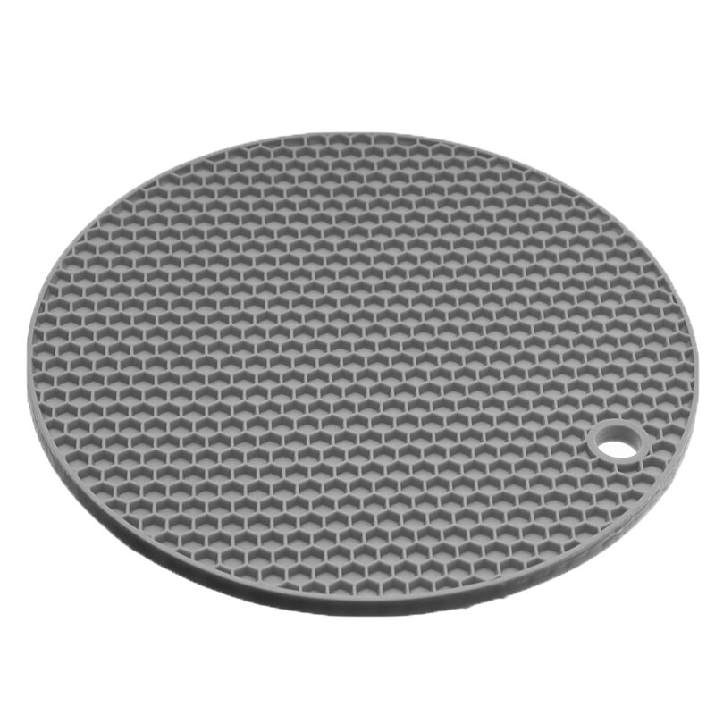 Alfombrilla de silicona para domar, superficie de bandeja de resina epoxi, herramienta de decoración de funda de teléfono, bricolaje, suministros de fabricación de joyas: Gris