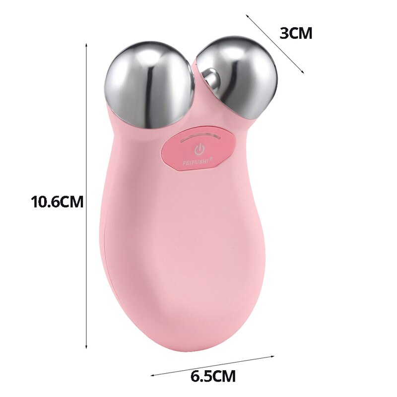 Mini Micro-current Face Massager Facial Lifting Skin Tightening Beauty Device Remove Wrinkle Skin Rejuvenation Toning Massage