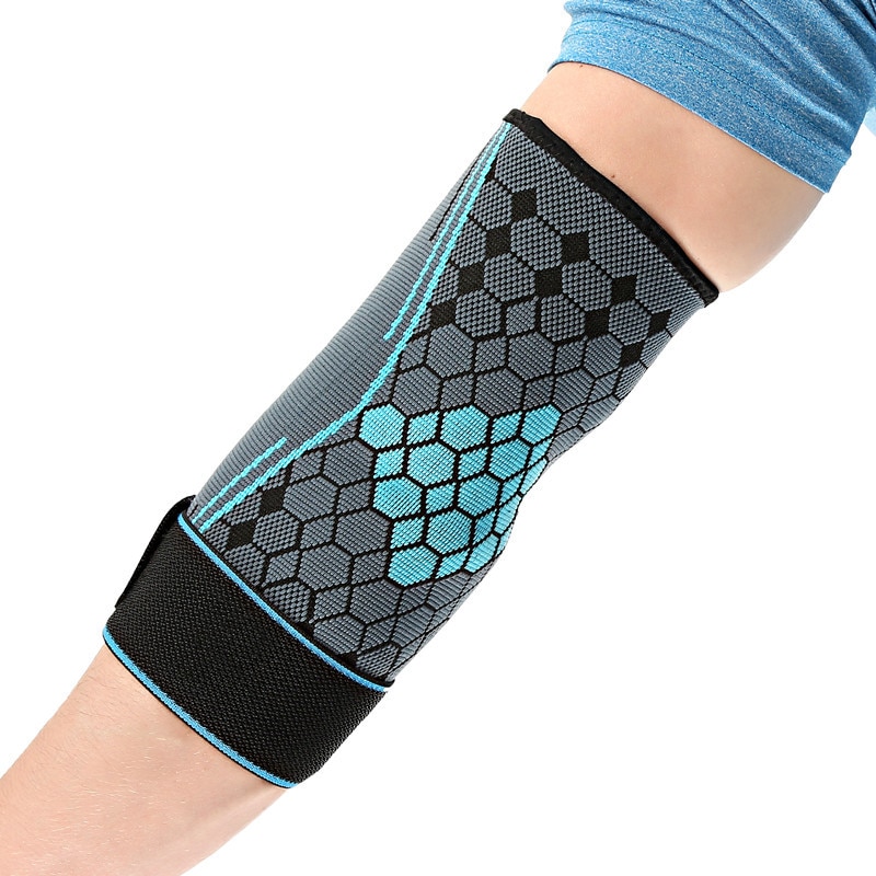 Elastic Bandage Elbow Support Anti-skid Compresion Elbow Protectors Armrests manicotti ciclismo Elbow Pads For Basketball