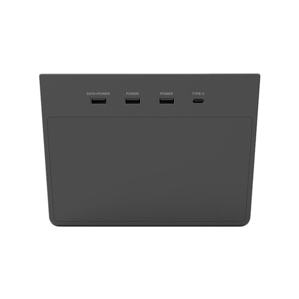 Kit Hub USB 5 en 1 pour Tesla Model 3 type-c, avec coussinet de charge, connecteur Multi USB, Console centrale pour intérieur de voiture: Default Title