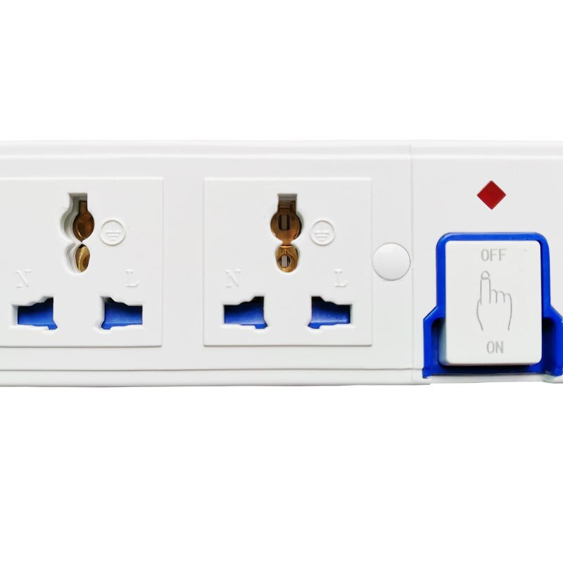 Multiple AC Electrical Rewireable Power Strip 3 4 5 6 Outlets US EU UK AU CN Outlets Extension Socket Cord Cable 10A 250V 2000W