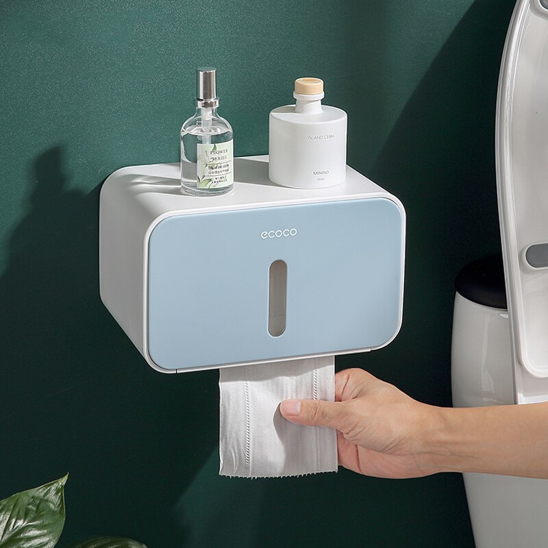 Badkamer Toiletrolhouder Waterdicht Voor Toiletpapier Handdoekhouder Opbergdoos Toiletrolhouder Badkamer Accessoires