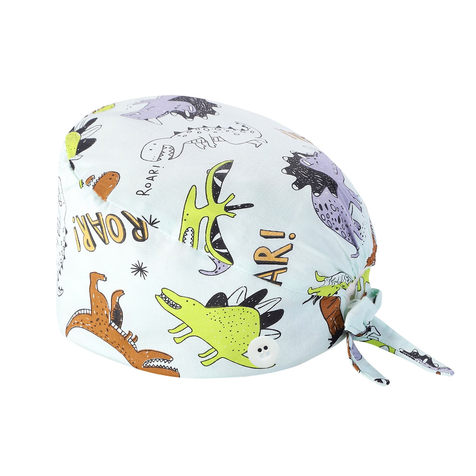 womens and men Scrubs Caps Reusable surgical cap lab Scrubs Beauty Work Cap Breathable With buttons nursing cap gorro enfermera